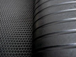 Cow rubber mat